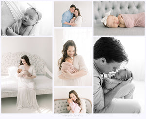 Newborn Session paid in full and receive a FREE maternity session